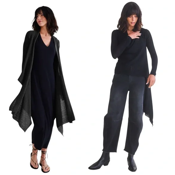 Ruti Haven Wrap Knit Cardigan in Black Size XS/S - Picture 1 of 8
